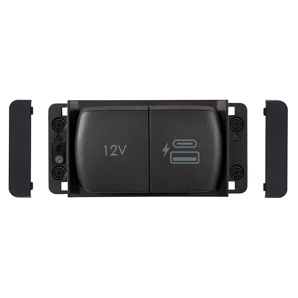 Scanstrut Flip Pro Multi - Dual USB-C & 12V Power Socket SC-MULTI-F1 — Quality Boat Parts