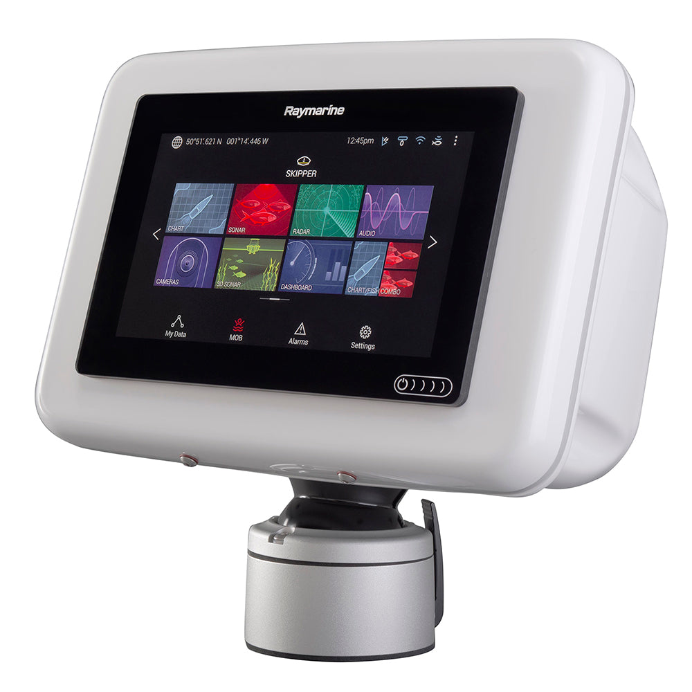 Scanstrut Scanpod Slim Deck Pod - Up to 8" Display - White SPD-8-W — Quality Boat Parts