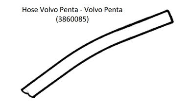 Volvo Penta Hose Volvo Penta - Volvo Penta (3860085) — Quality Boat Parts