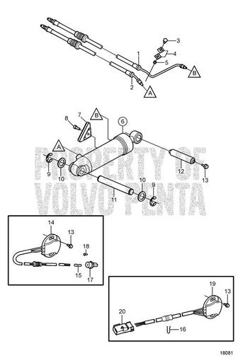 Volvo Penta Pin - Volvo Penta (3860378) — Quality Boat Parts