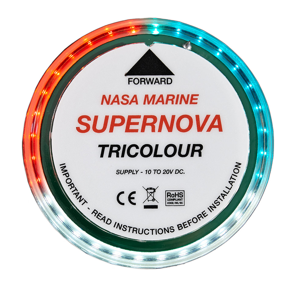Clipper Supernova Tricolor Navigation Light SUPER-TRI — Quality Boat Parts
