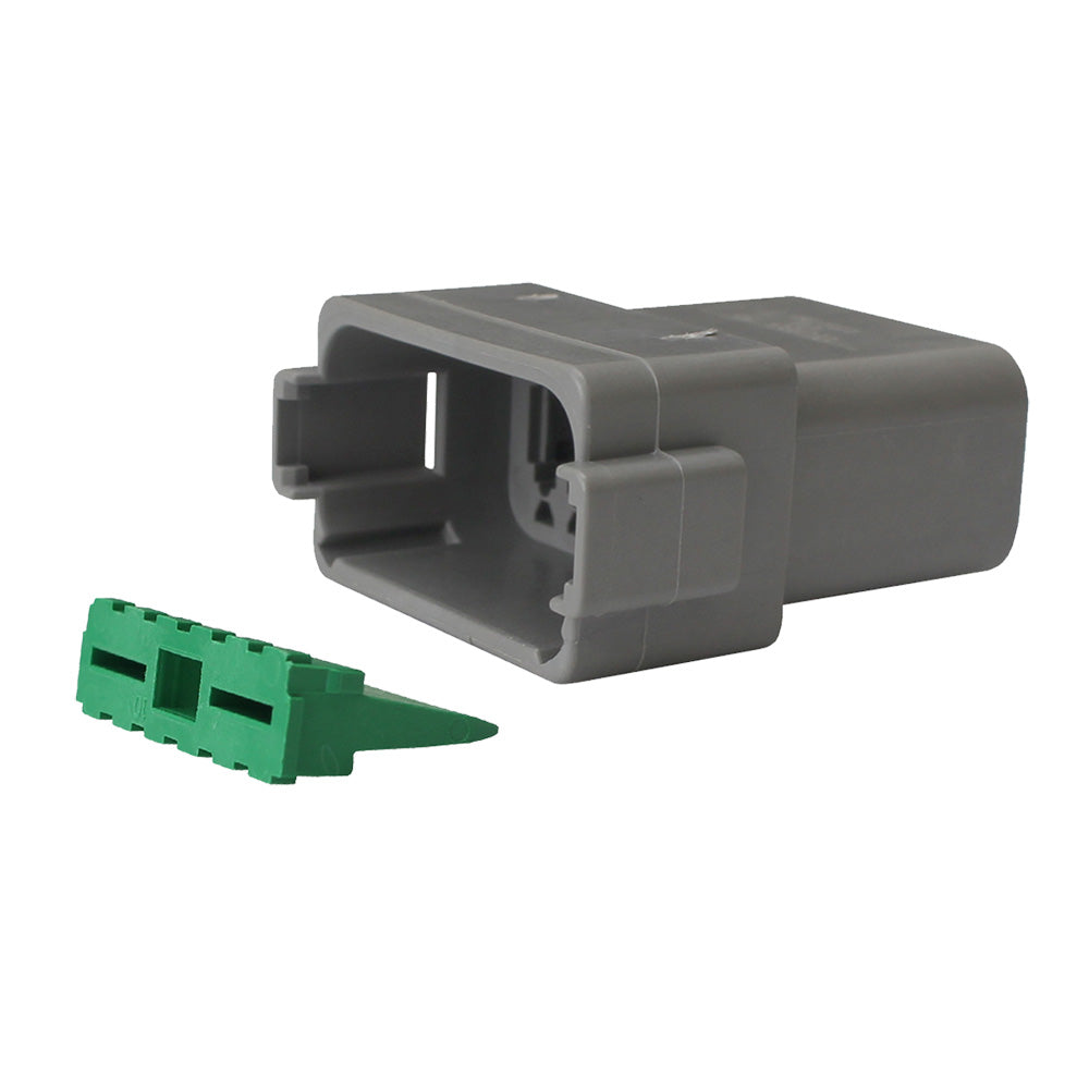 Pacer Deutsch DT Receptacle & Wedge Lock Kit - 12 Position - 5 Pack TDT04-12P-5 — Quality Boat Parts