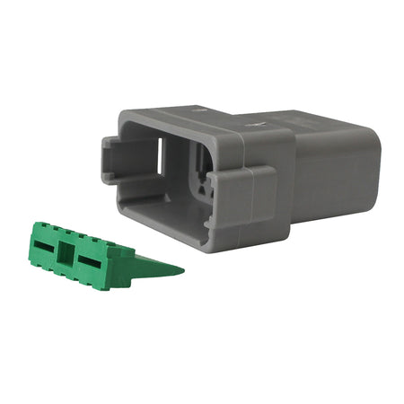 Pacer Deutsch DT Receptacle & Wedge Lock Kit - 12 Position - 5 Pack TDT04-12P-5 — Quality Boat Parts