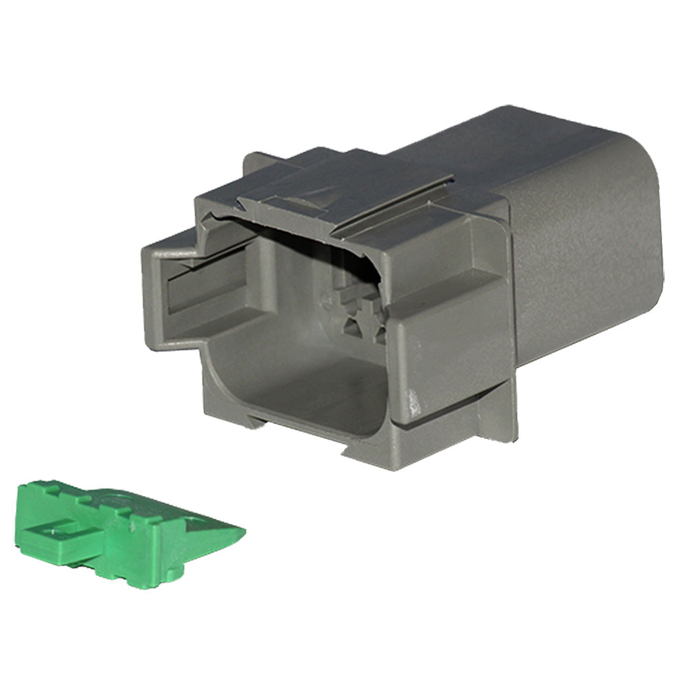 Pacer Deutsch DT Receptacle & Wedge Lock Kit - 8 Position - 5 Pack TDT04-8P-5 — Quality Boat Parts
