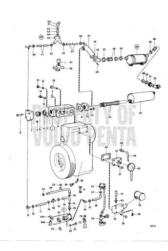 Volvo Penta Intake Gasket (V2) - Volvo Penta (859091) — Quality Boat Parts