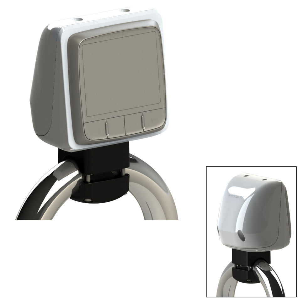 Scanstrut Scanpod Single Instrument Pod Rail Mount - Cut f/Standard Instrument - Fits 1" - 1.33" Rails SPR-1I-RM — Quality Boat Parts