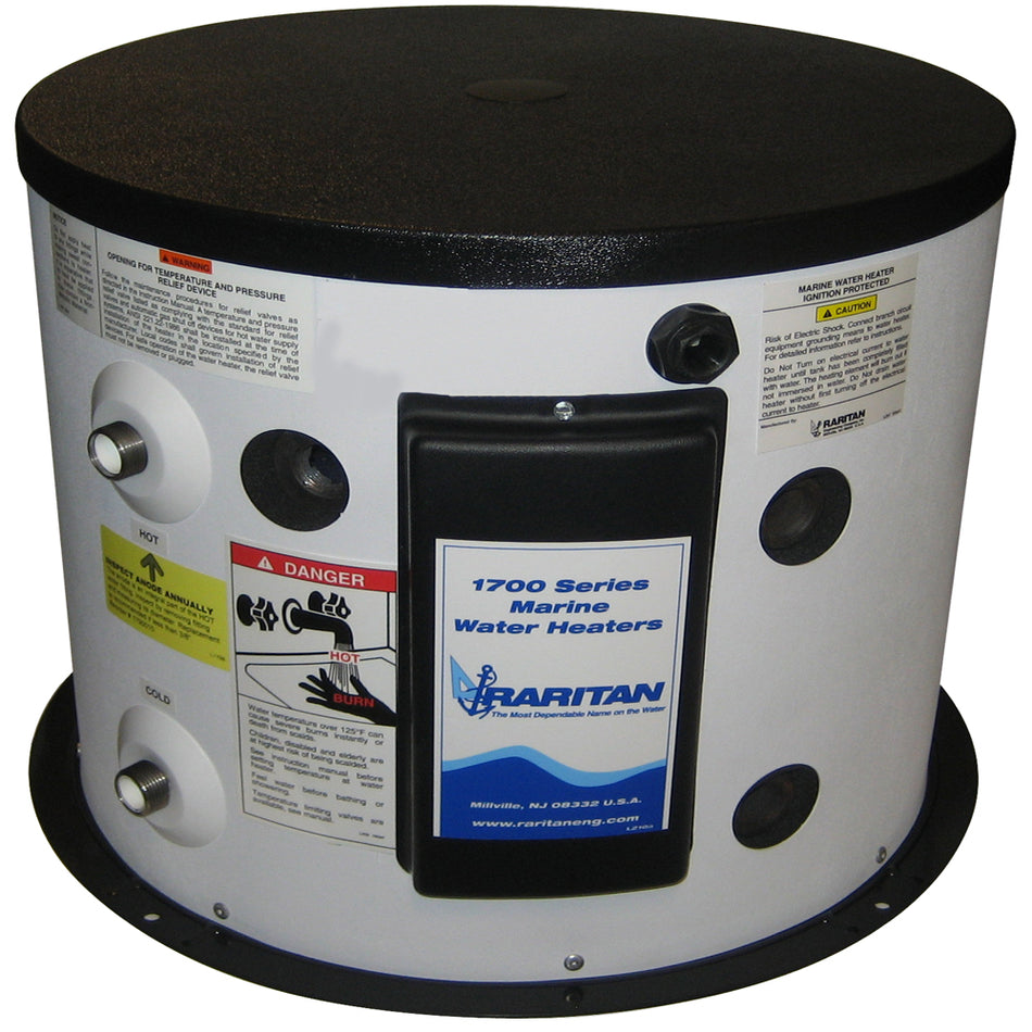 Raritan 20-Gallon Water Heater w/Heat Exchanger - 240V 172012 — Quality Boat Parts