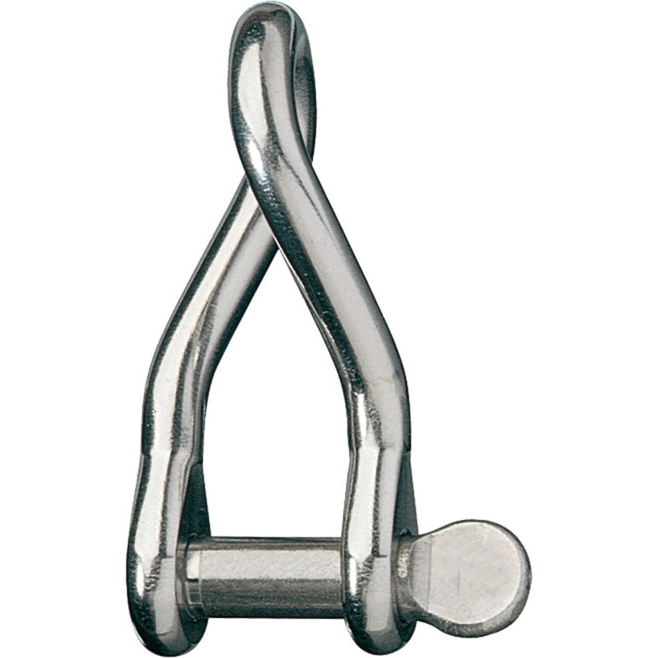 Ronstan Twisted Shackle - 1/4" Pin - 1-17/32"L x 9/16"W RF629 — Quality Boat Parts