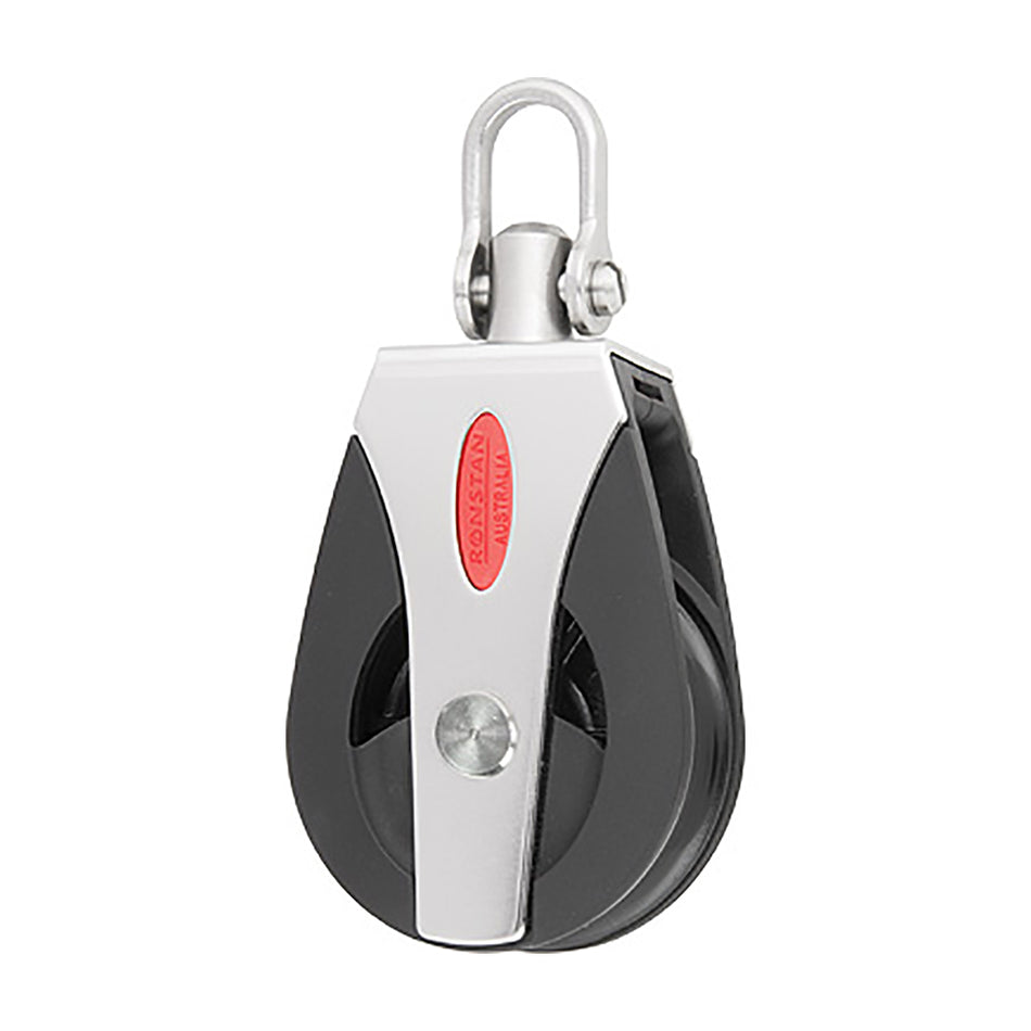 Ronstan Series 60 All Purpose Single Block Swivel Shackle Head - Non-Locking RF66100 — Quality Boat Parts