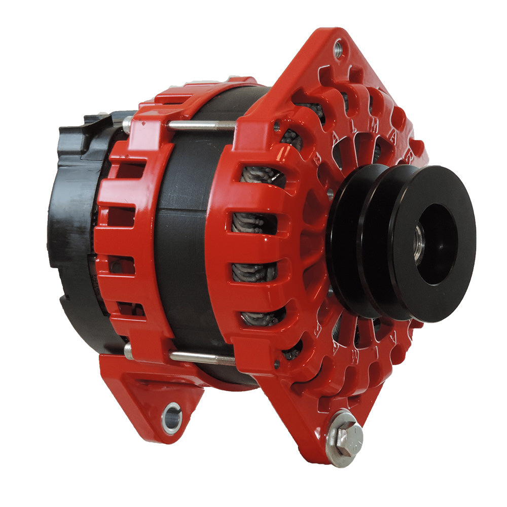 Balmar Alternator 250 AMP 12V 3.15" Dual Foot Saddle Dual Vee Pulley XT-DF-250-DV — Quality Boat Parts