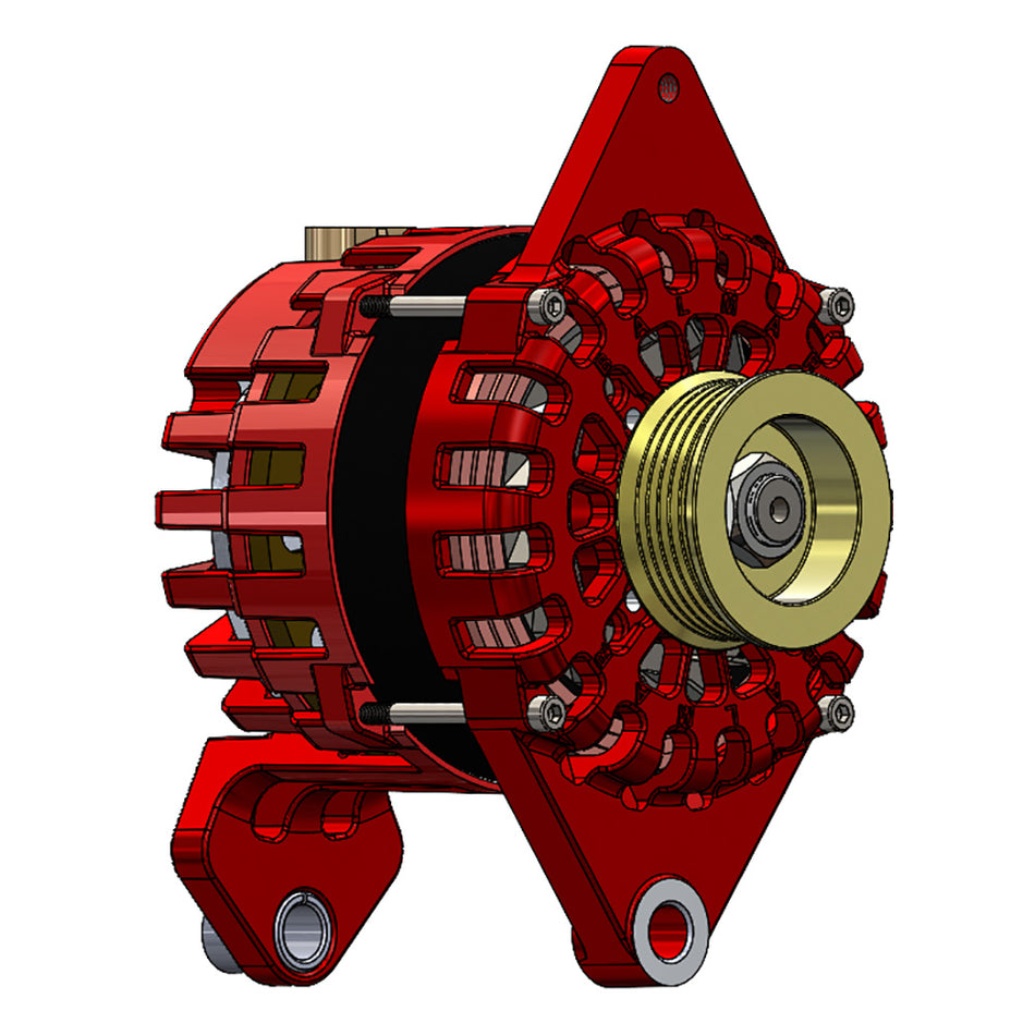 Balmar Alternator 170 AMP Kit 12V 4" Dual Foot Saddle K6 Pulley XT-DF4-170-K6 — Quality Boat Parts