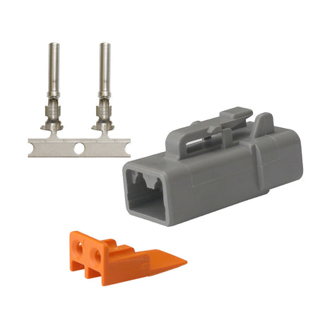 Pacer DTP Deutsch Plug Repair Kit - 14-12 AWG (2 Position) TDTP06F-2RS — Quality Boat Parts