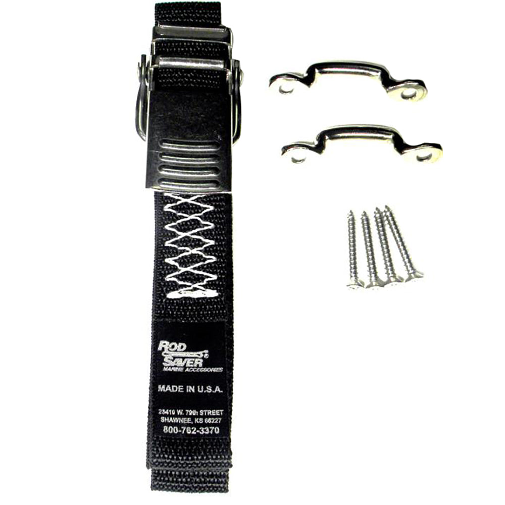 Rod Saver Stainless Steel Battery/Gas Tank Tie-Down - 48" SSBGTD — Quality Boat Parts