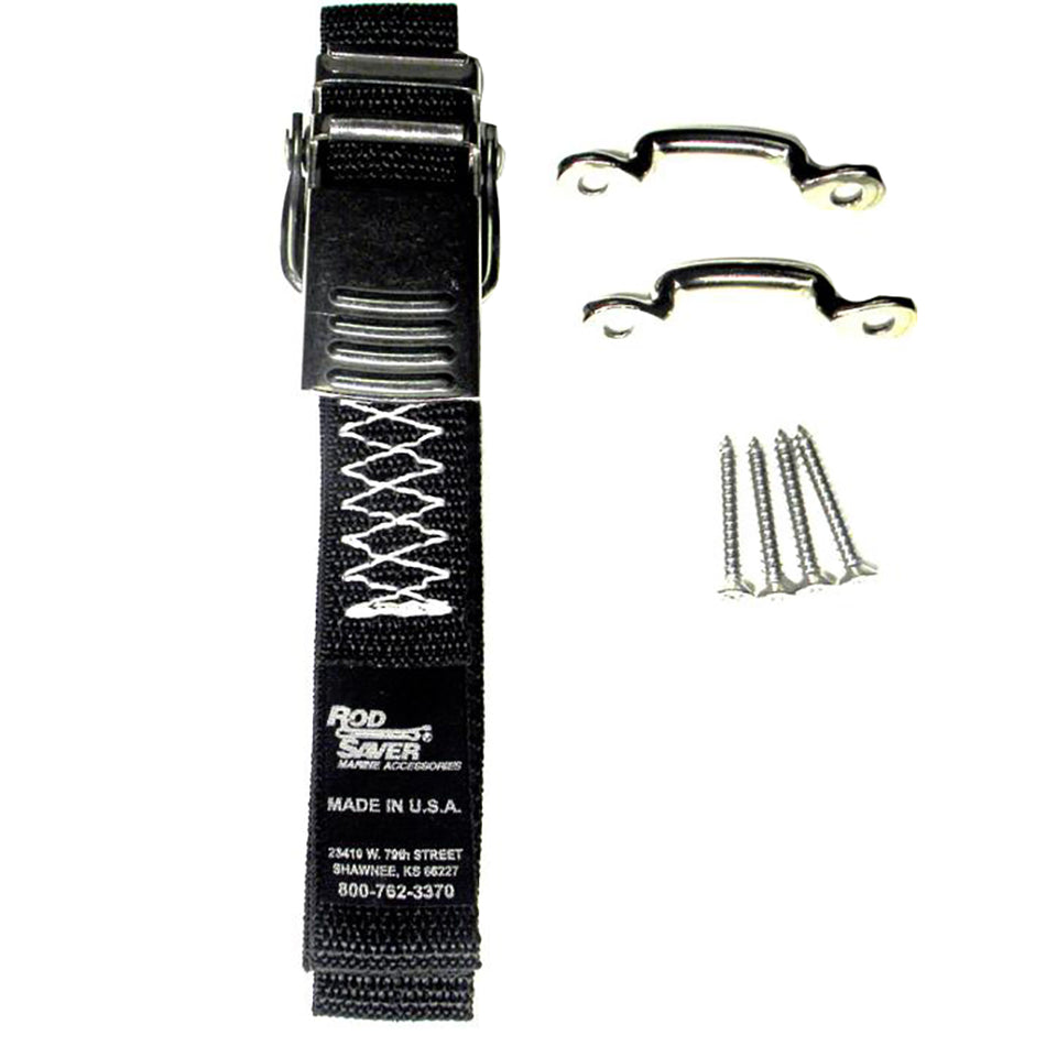 Rod Saver Stainless Steel Battery/Gas Tank Tie-Down - 48" SSBGTD — Quality Boat Parts
