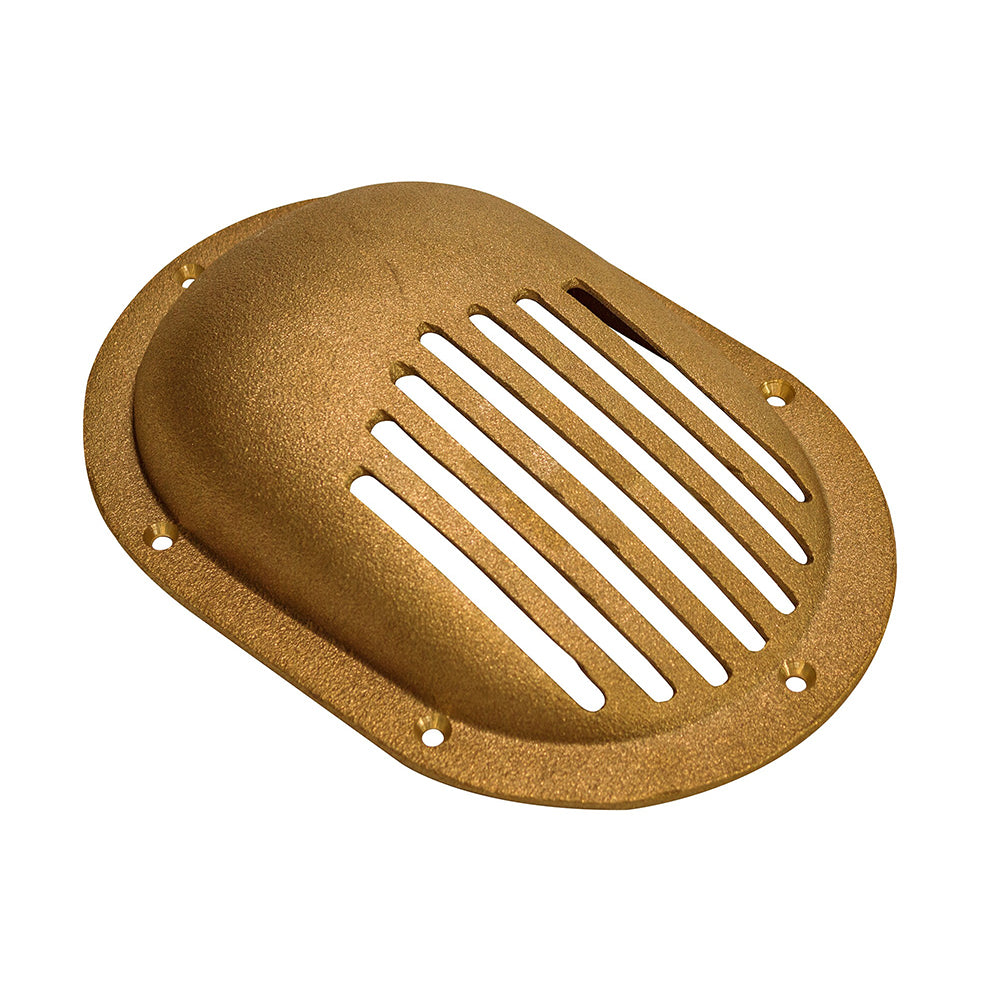 GROCO Bronze Clam Shell Style Hull Strainer f/Up To 1-1/2" Thru Hull SC-1500-L — Quality Boat Parts