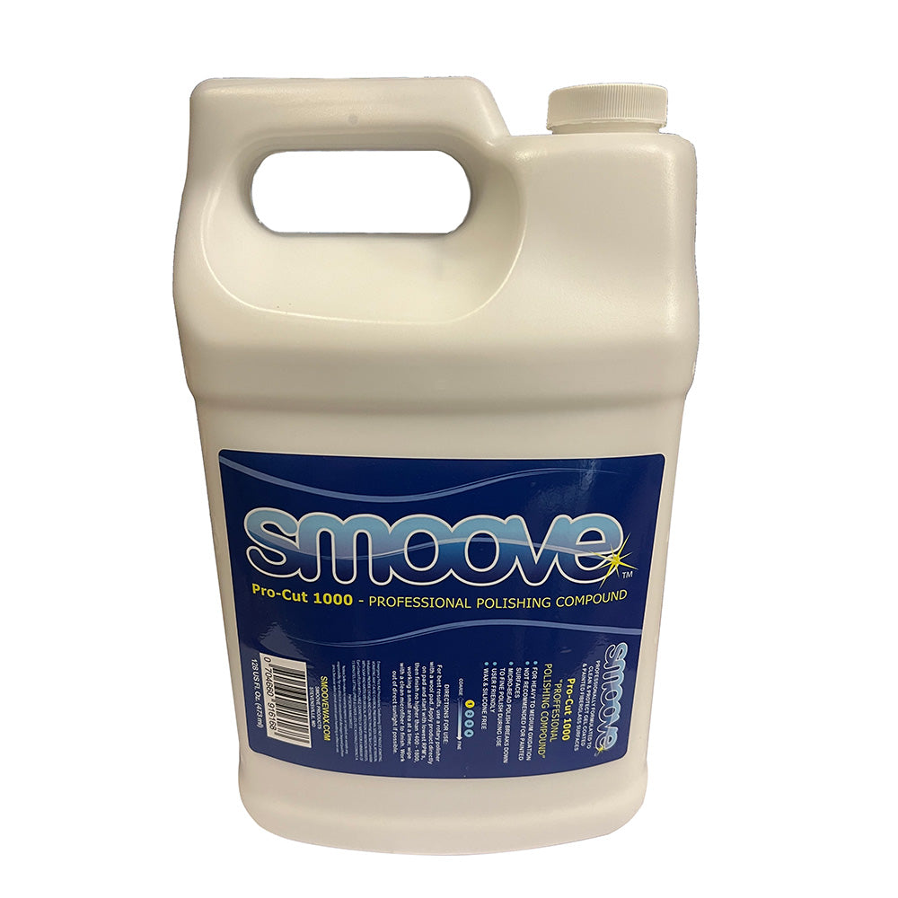 Smoove Pro-Cut 1000 Professional Polishing Compound - Gallon SMO004 — Quality Boat Parts