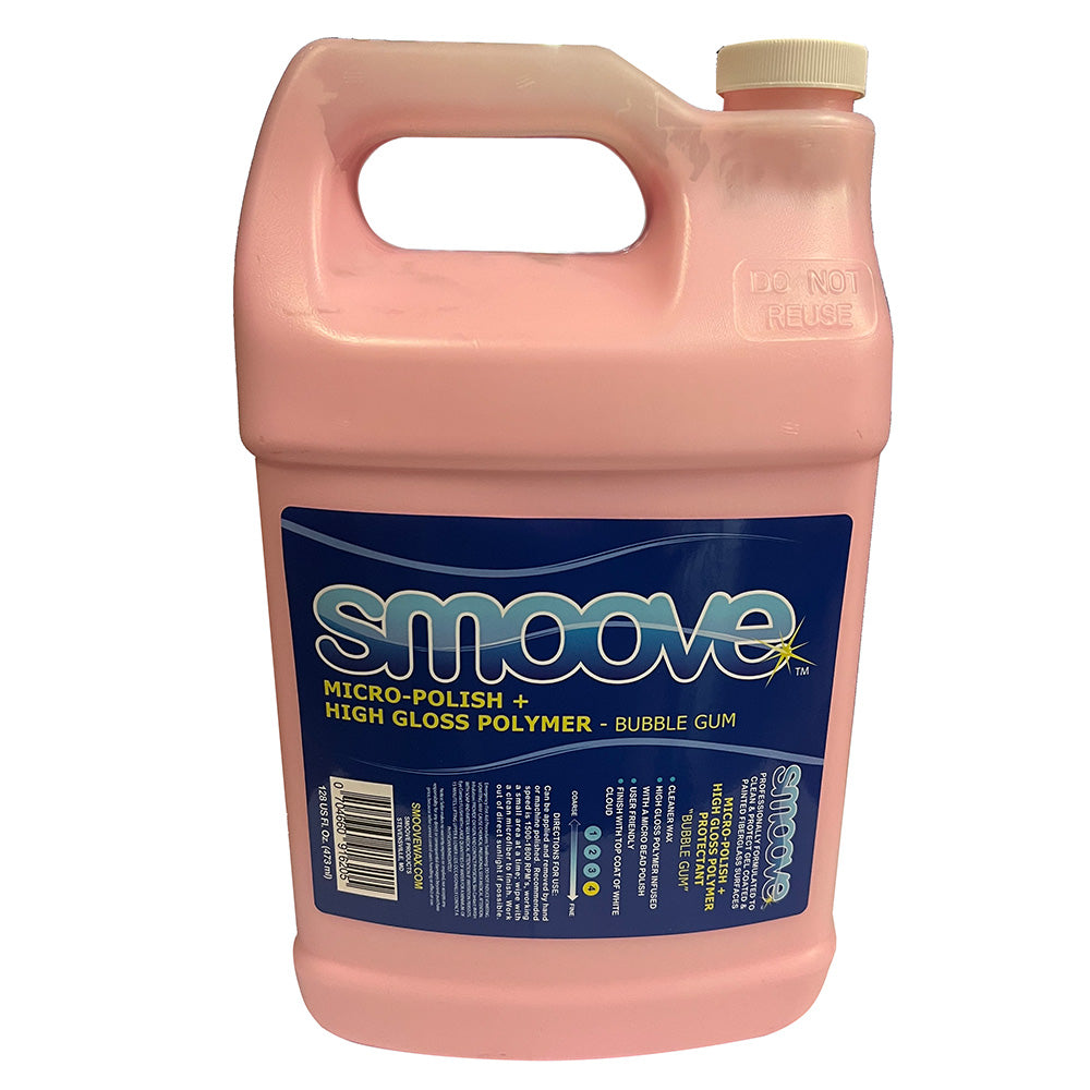 Smoove Bubble Gum Micro Polish + High Gloss Polymer - Gallon SMO010 — Quality Boat Parts