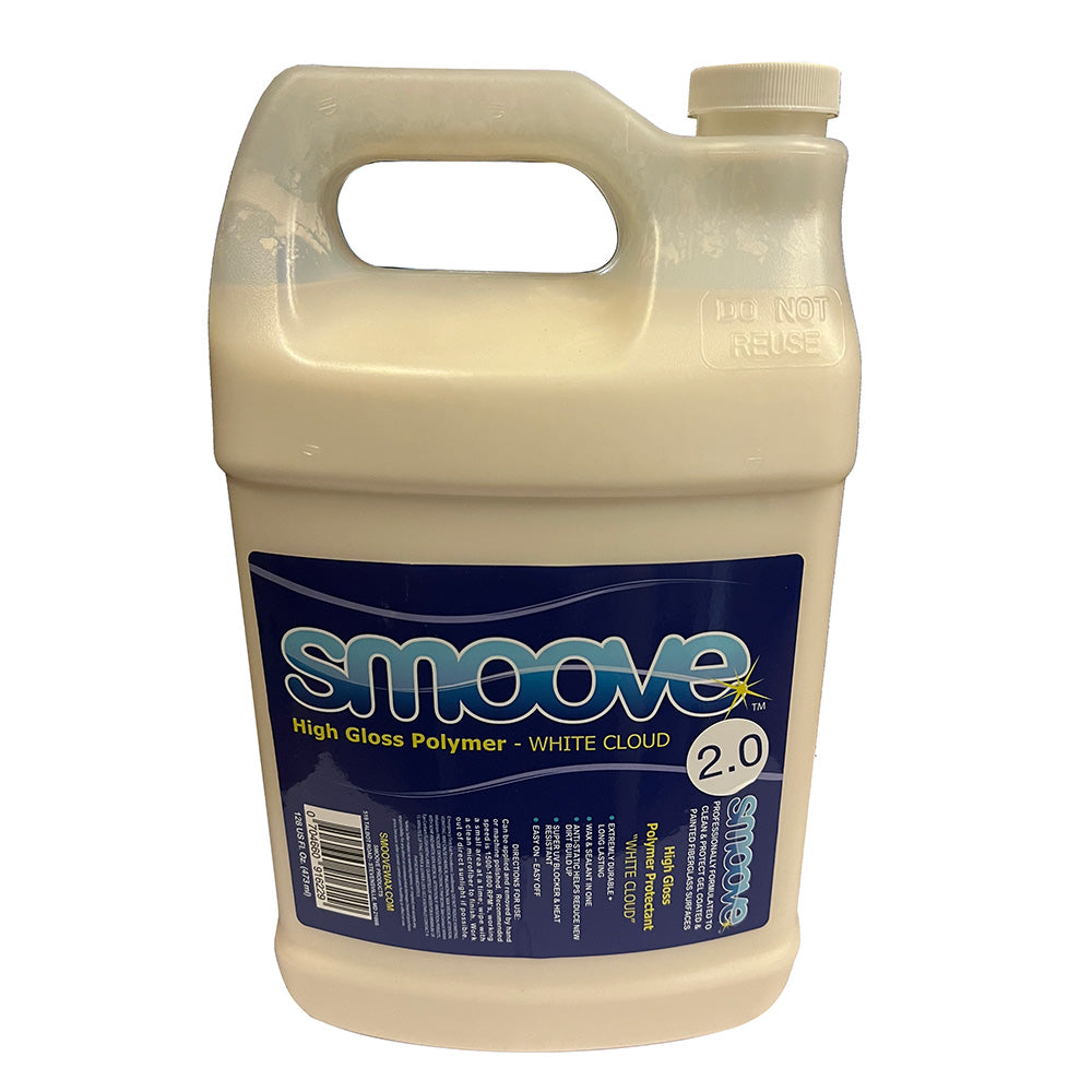 Smoove White Cloud High Gloss Polymer 2.0 - Gallon SMO012 — Quality Boat Parts