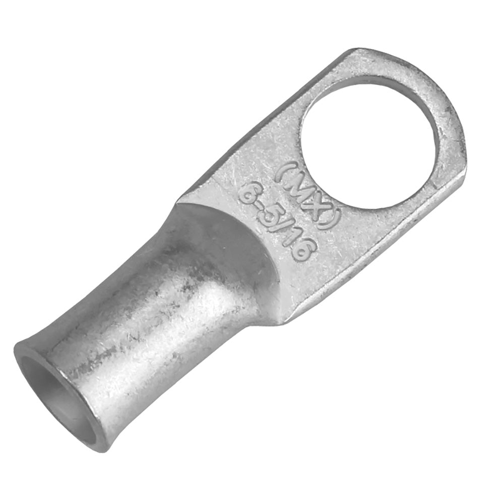Pacer Tinned Lug 6 AWG - 5/16" Stud Size - 10 Pack TAE6-56R-10 — Quality Boat Parts