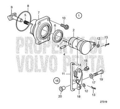 Volvo Penta Washer - Volvo Penta (943111) — Quality Boat Parts