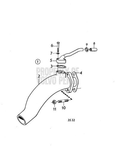 Volvo Penta Screw - Volvo Penta (955275) — Quality Boat Parts