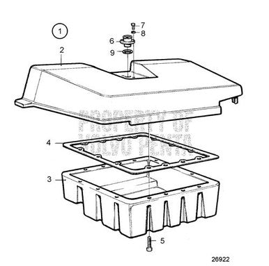 Volvo Penta Screw - Volvo Penta (855605) — Quality Boat Parts
