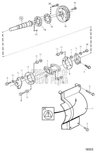 Volvo Penta 6 Point Socket Screw (V2) (1556747) — Quality Boat Parts
