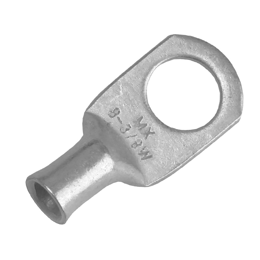 Pacer Tinned Lug 8 AWG - 3/8" Stud Size - 10 Pack TAE8-38R-10 — Quality Boat Parts