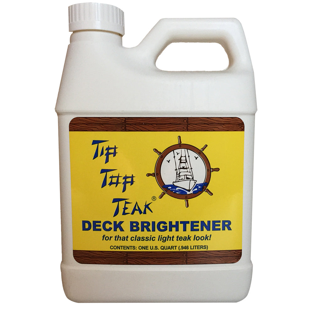 Tip Top Teak Deck Brightener - Quart TB 3001 — Quality Boat Parts