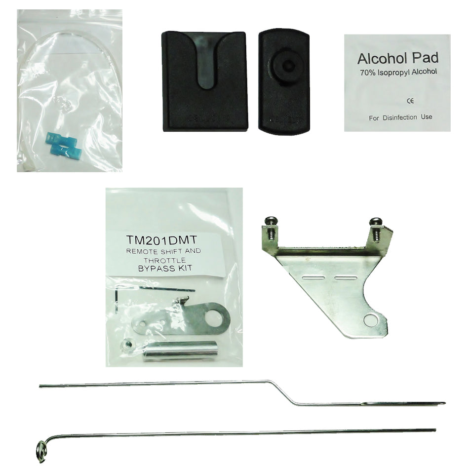 TROLLMaster Mercury Mariner 9.9, 15 (1990-2004) & Yamaha 9.9, 15 (1990-2006) TM201HWKIT — Quality Boat Parts