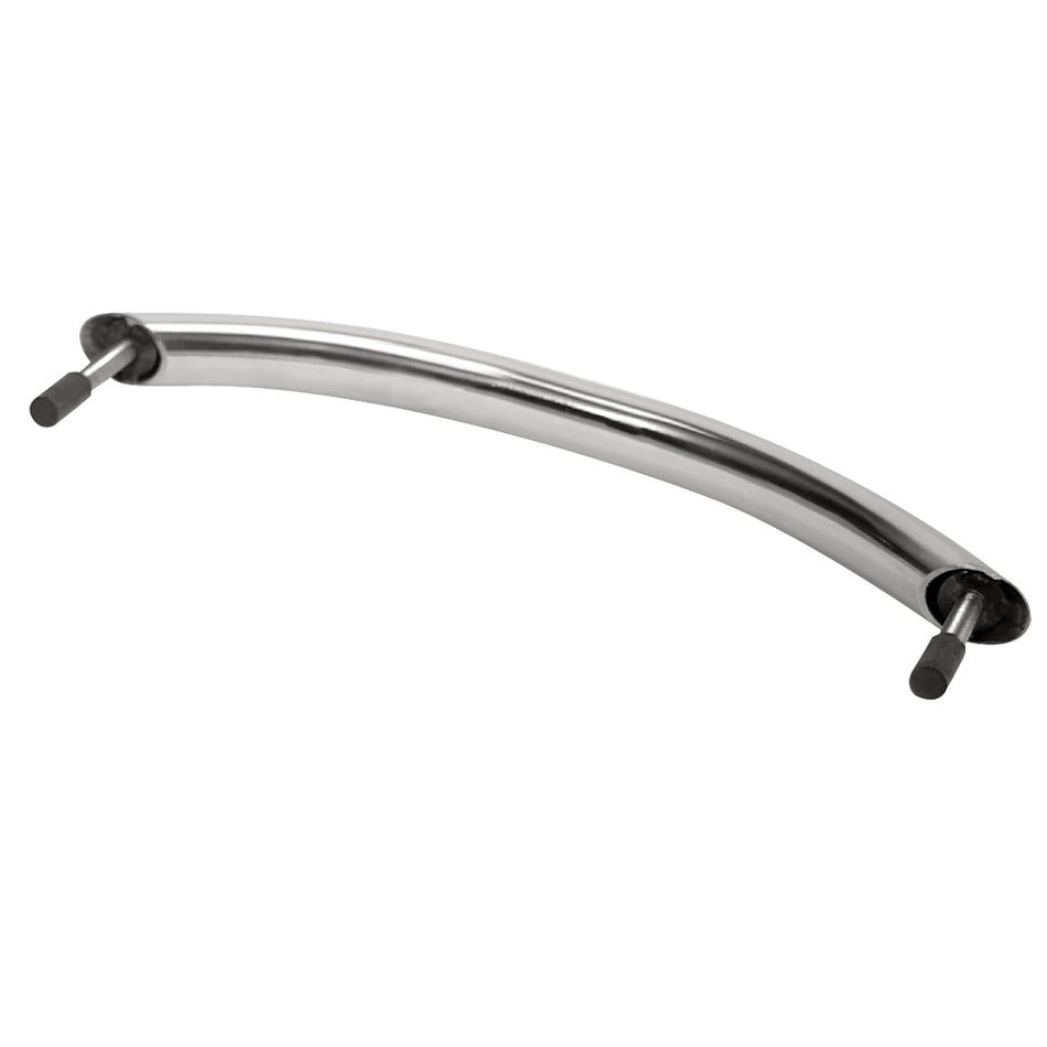 Whitecap Studded Hand Rail - 304 Stainless Steel - 24" S-7093P — Quality Boat Parts