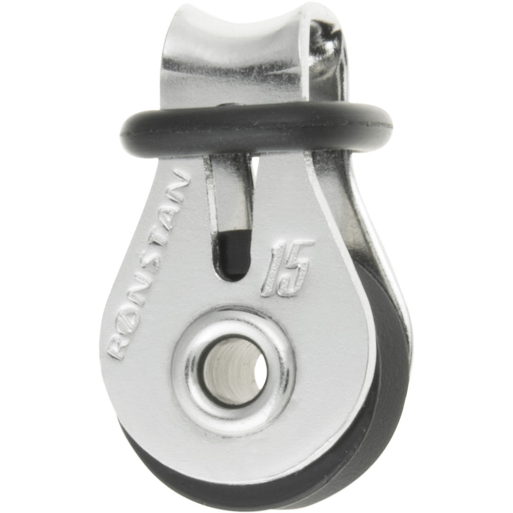 Ronstan Series 15 Ball Bearing Utility Block - Single Block, Loop Head RF15101 — Quality Boat Parts