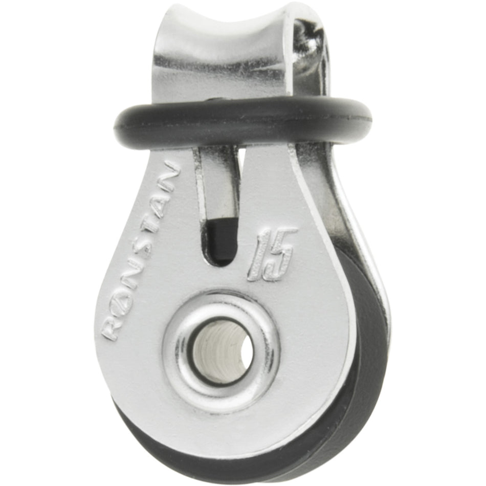Ronstan Series 15 Ball Bearing Utility Block - Single Block, Loop Head RF15101 — Quality Boat Parts
