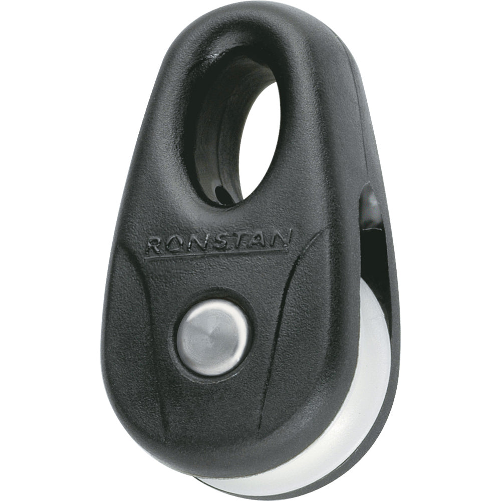 Ronstan Kite Block - Black w/White Sheave (Pair) RF13101-2 — Quality Boat Parts