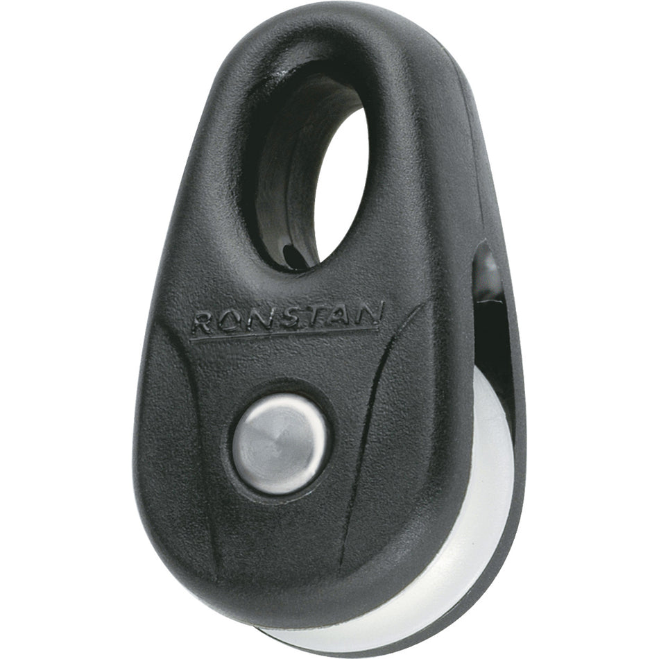 Ronstan Kite Block - Black w/White Sheave (Pair) RF13101-2 — Quality Boat Parts