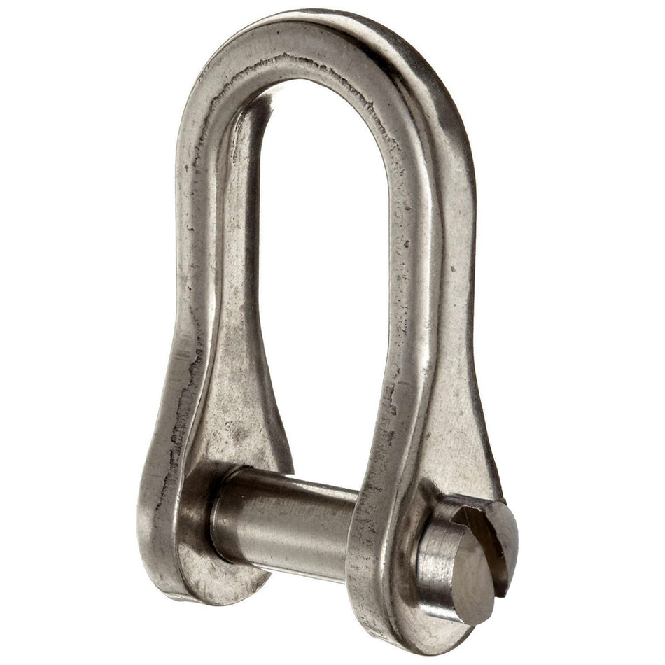 Ronstan Standard Dee Slotted Pin Shackle - 3/16" Pin - 23/32"L x 13/32"W RF150 — Quality Boat Parts