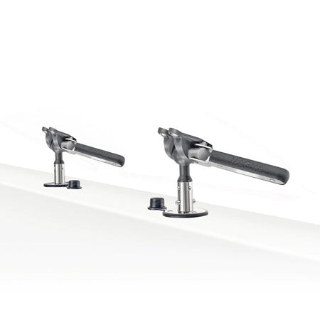 Magma Mount - Dual Locking Flush Deck Socket w/Adjustable & Locking LeveLock T10-527 — Quality Boat Parts