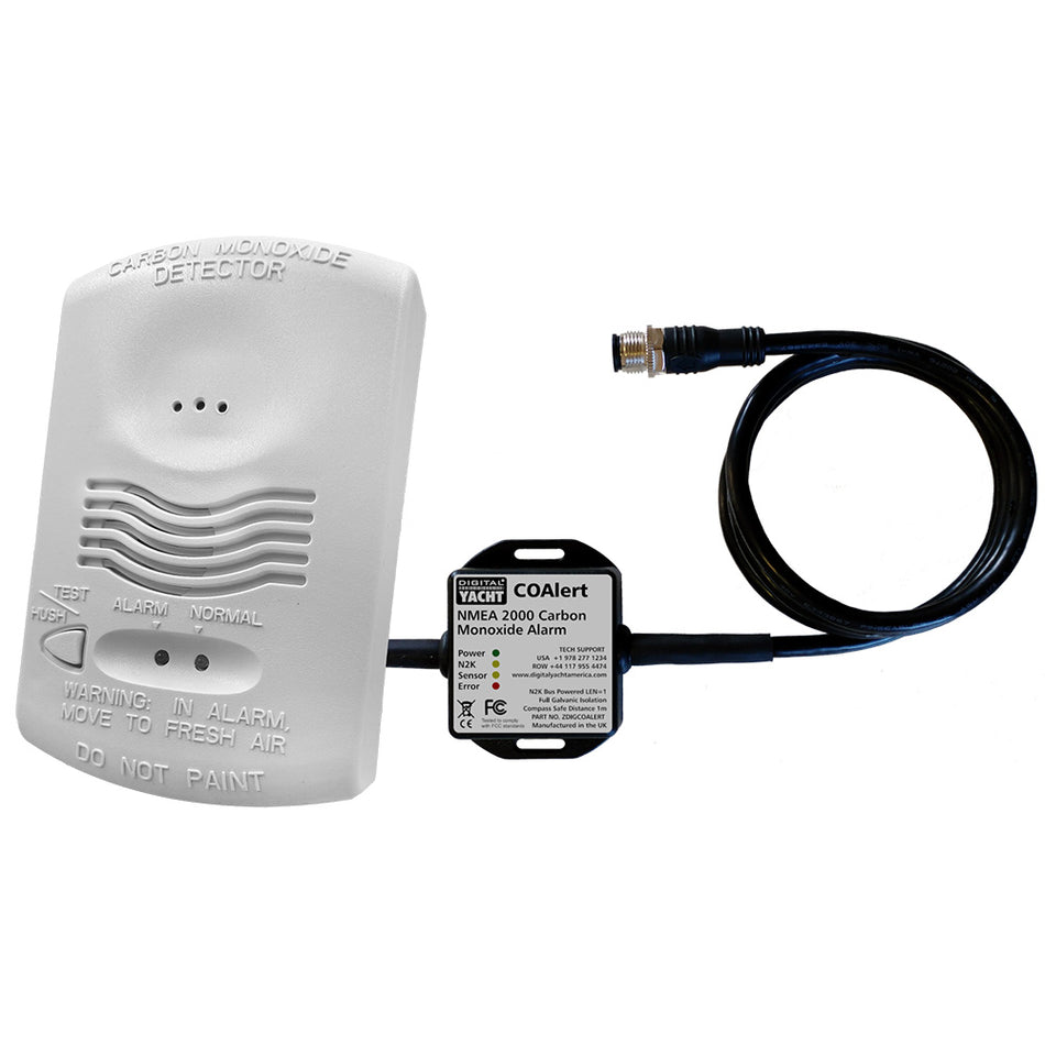 Digital Yacht CO Alert Carbon Monoxide Alarm w/NMEA 2000 ZDIGCOALERT — Quality Boat Parts