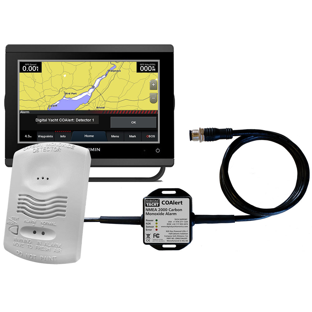 Digital Yacht CO Alert Carbon Monoxide Alarm w/NMEA 2000 ZDIGCOALERT — Quality Boat Parts