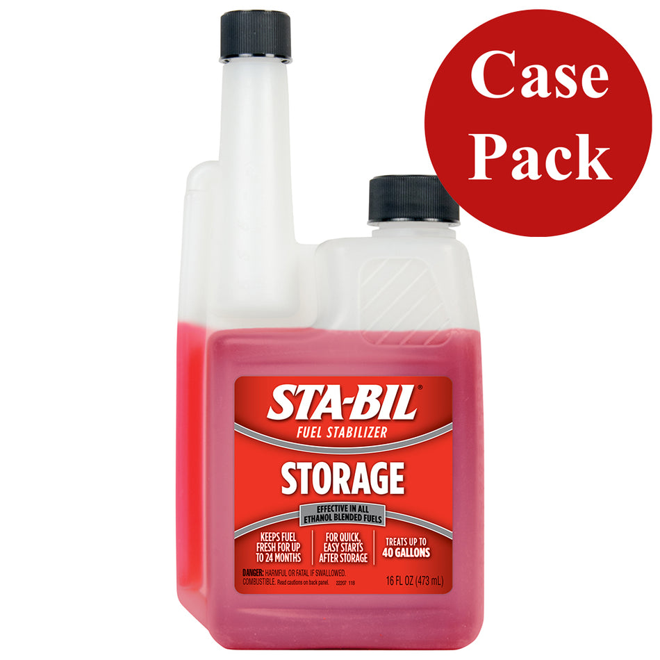 STA-BIL Fuel Stabilizer - 16oz *Case of 12* 22207CASE — Quality Boat Parts