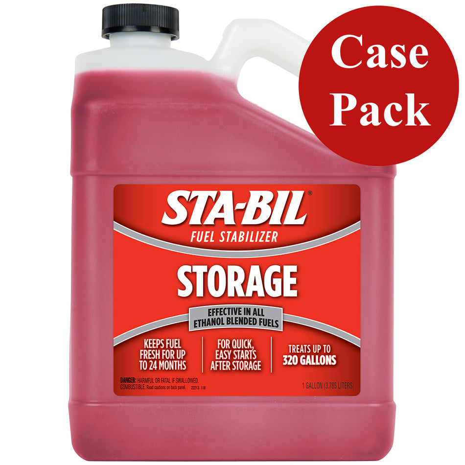 STA-BIL Fuel Stabilizer - 1 Gallon *Case of 4* 22213CASE — Quality Boat Parts