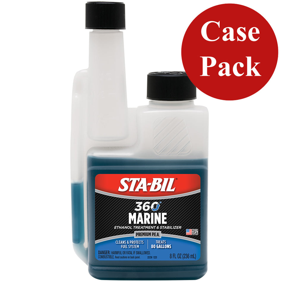 STA-BIL 360® Marine™ - 8oz *Case of 12* 22239CASE — Quality Boat Parts