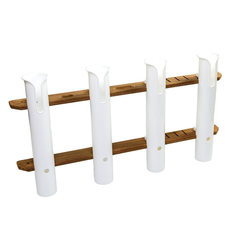 Whitecap Teak 4-Rod Tournament Storage Pack 63450 — Quality Boat Parts