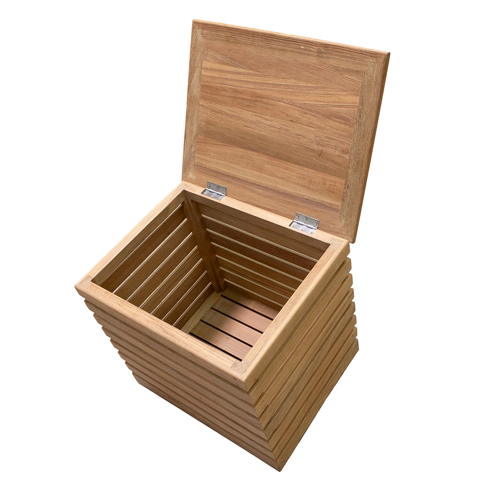 Whitecap Crete Chest - Teak 63518 — Quality Boat Parts