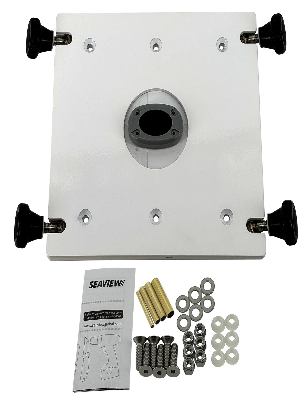 Seaview PMRB10 Removable Base Adapter for Mounts with 10in Base Plates PMRB10 — Quality Boat Parts