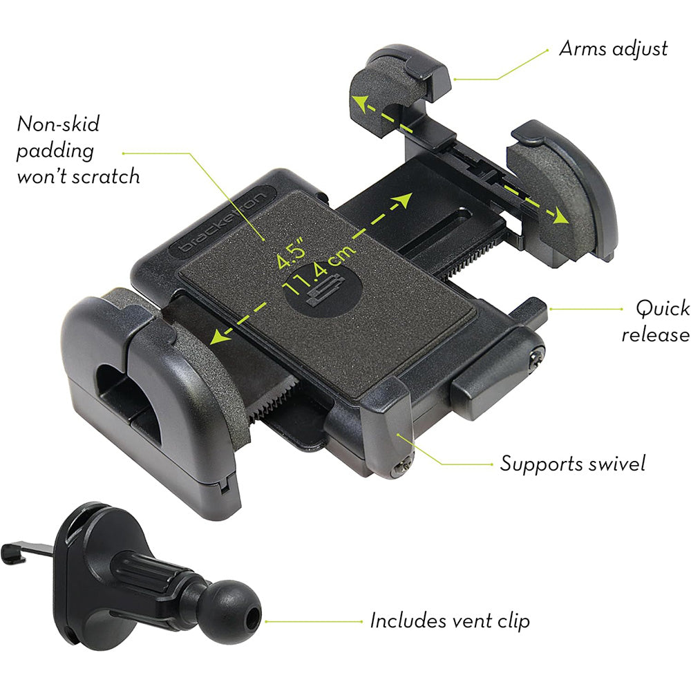 Bracketron Mobile Grip-iT Device Holder PHV-200-BL — Quality Boat Parts