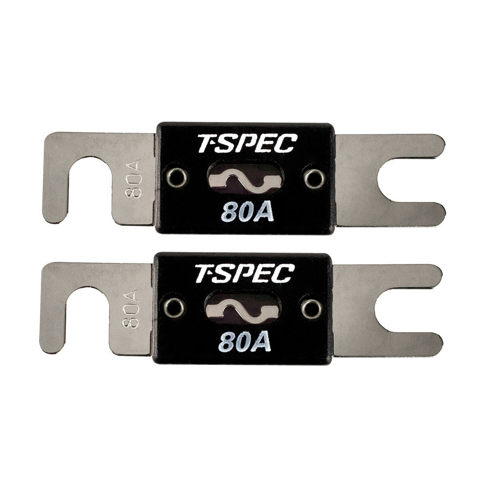 T-Spec V8 Series 80 AMP ANL Fuse - 2 Pack V8-ANL80 — Quality Boat Parts