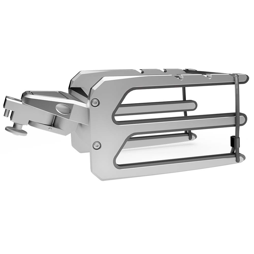 PTM Edge Swivel Bungee Board Rack - Silver P13276-1000TEBCL — Quality Boat Parts