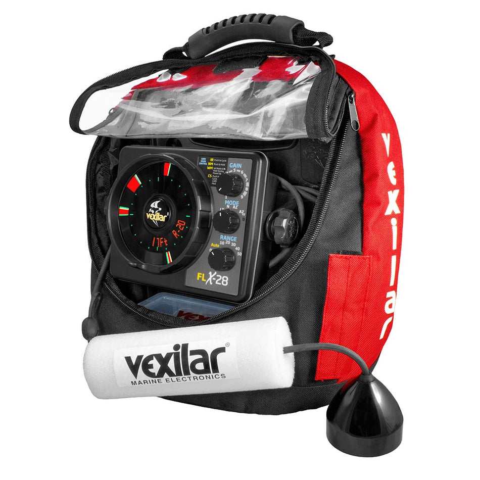 Vexilar FLX-28 Pro Pack II ProView Ice-Ducer w/ Soft Pack PPLI28PV — Quality Boat Parts