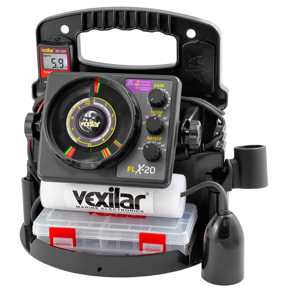 Vexilar FLX-20 Pro Pack II w/12° Ice Ducer & DD-100 PPX2012D — Quality Boat Parts
